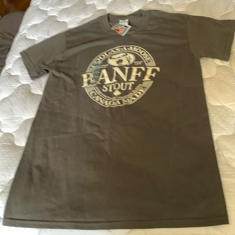 Banff tee shirt. Cool as a moose